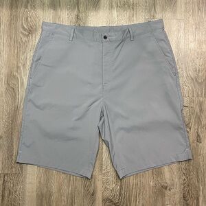 Calvin Klein Gray Flat Front Shorts - Size 36